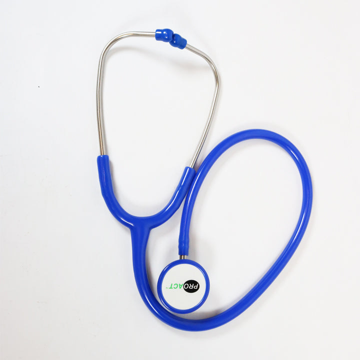 Stéthoscope Médecin PROACT - Double Pavillon - Bleu - Vendu à l'unité - PRST1011