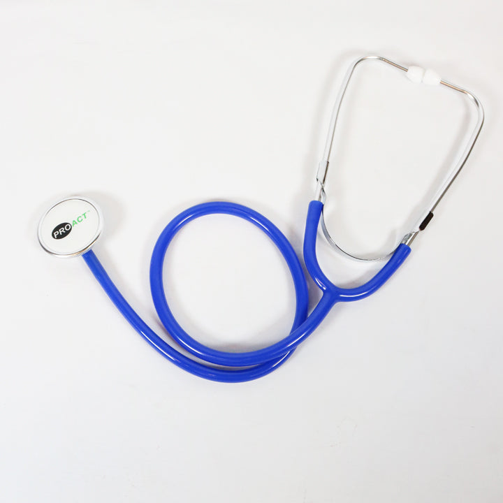 Stéthoscope Infirmier PROACT - Simple Pavillon - Léger - Bleu - Vendu à l'unité - PRST1435