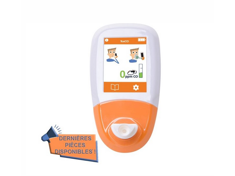 Analyseur de l’Air Expiré et de l’Air Ambiant - Détecteur de Monoxyde de Carbone ToxCO® - Vendu à l'unité