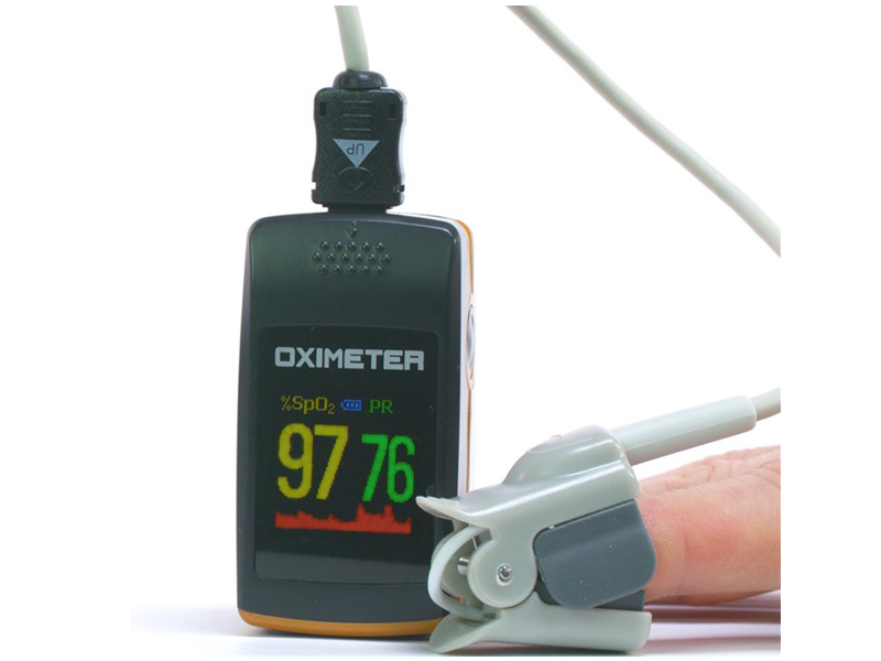 Oxymètre de Pouls/Saturomètre Digital avec Capteur Déporté Pince Pédiatrique Creative - Vendu à l'unité - KITPC60E-P