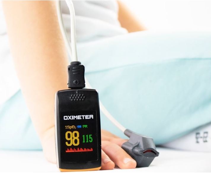Oxymètre de Pouls/Saturomètre Digital avec Capteur Déporté Silicone Pédiatrique Creative - Vendu à l'unité - KITPC60E-SP