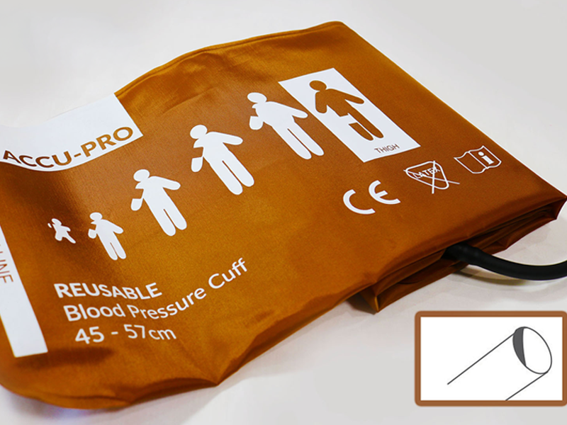 Brassards PNI Réutilisables - Sans Connecteur - Cuisse - ACCU-PRO - Boîte de 5