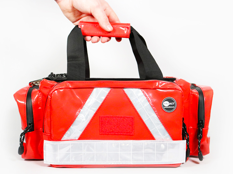 Sac d'Urgence PROACT™ en PVC - Dimensions 44 x 24 x 20 cm - 28 litres - Rouge