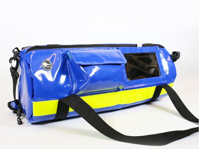 Sac d'Oxygénothérapie PROACT™ en PVC - Dimensions 56 x 22 x 22 cm - 19 litres - Bleu